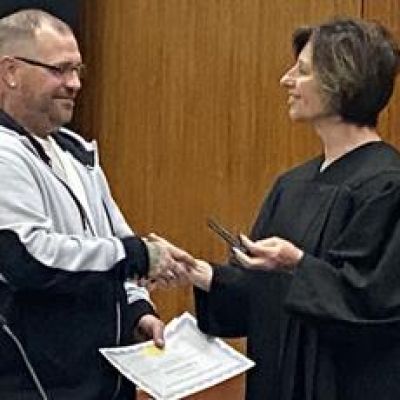 Two graduate from local treatment court program