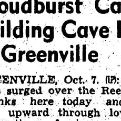 NWS invoked Greenville’s ‘Big Flood of 1949’ in dire warning ahead of Helene. Here’s that story.