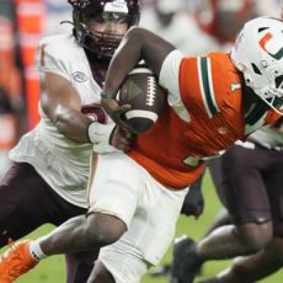 No. 7 Miami escapes after Hokies’ winning TD overturned on replay
