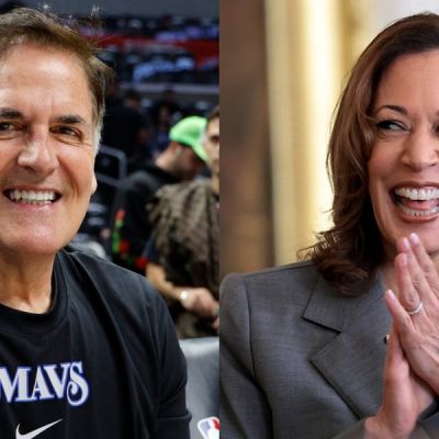Mark Cuban and other business titans are trying to woo conservative-leaning swing voters to support Kamala Harris