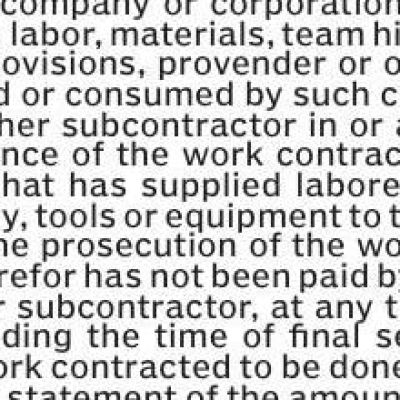 PUBLIC NOTICE WIDEFIELD SCHOOL