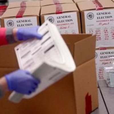 If the polls just closed, how can AP already declare a winner?