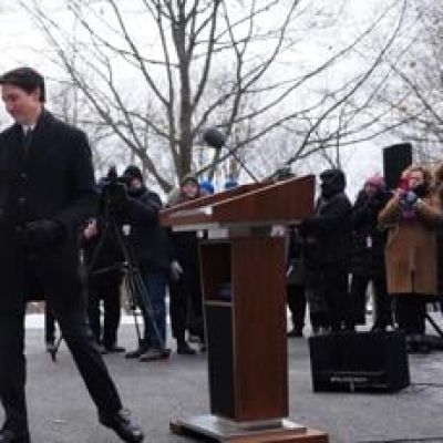 Justin Trudeau’s own walk in the snow launched a historic week in federal politics