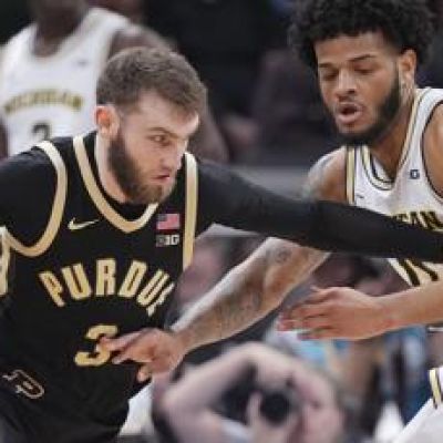 No. 22 Michigan snaps skid with 86-68 win over No. 20 Purdue, advances to Big Ten semis