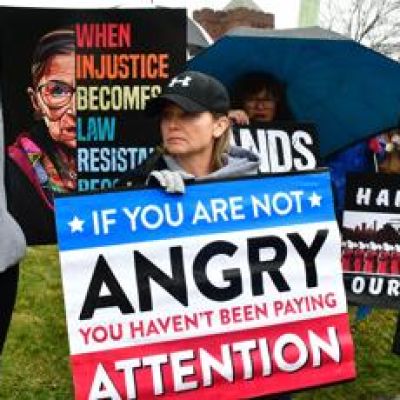 ‘Hands off everything.’ Thousands attend Berkshire rallies rebuking President Donald Trump