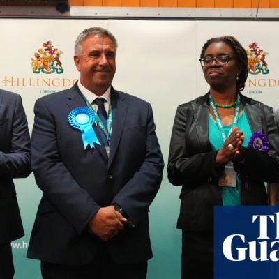 Byelection results paint ominous picture for Tories despite Uxbridge win