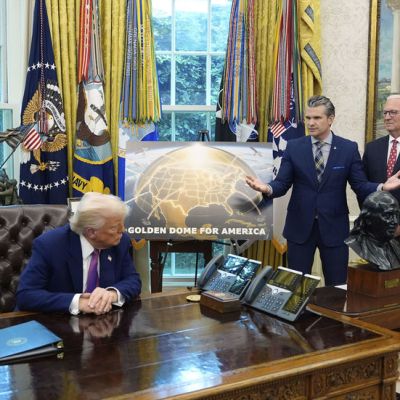 Trump issues ‘Golden Dome’ promise  —  RT World News