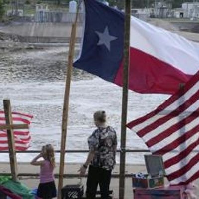 Trump tours Texas flood sites and defends officials as questions mount about response