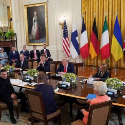 Trump calls on EU to pressure Putin with 100% tariffs on China and India