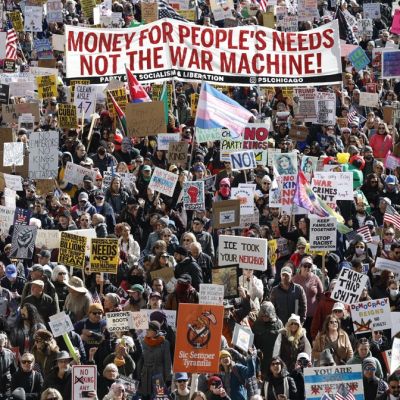 Third wave of No Kings protests: rallies against Trump held in thousands of US cities
