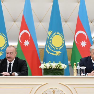 Azerbaijan-Kazakhstan documents exchanged -PHOTO-UPDATED