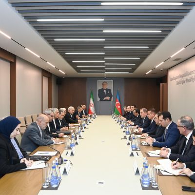 Azerbaijan and Iran’s foreign ministers hold talks in Baku on bilateral cooperation and regional issues -UPDATED