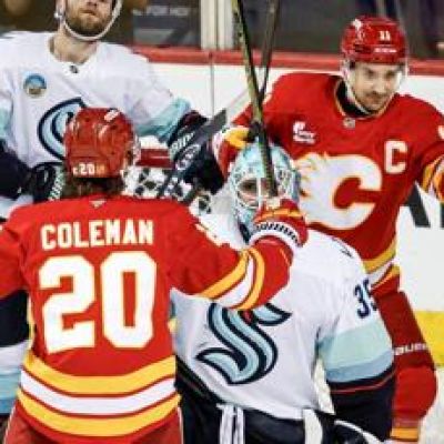Seattle Kraken’s free fall continues against Calgary Flames