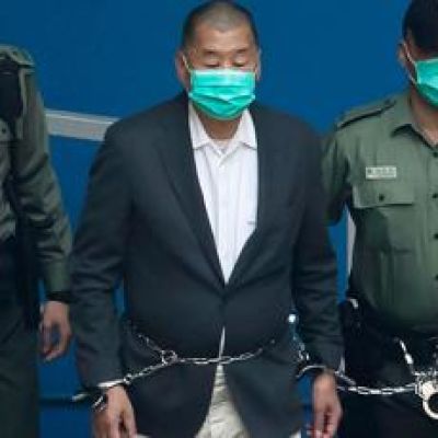 Hong Kong ex-media tycoon Jimmy Lai will be sentenced Monday after national security conviction