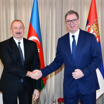 President Ilham Aliyev sent a congratulatory letter to Aleksandar Vučić