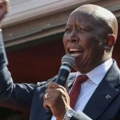 S.African left-wing leader Malema jailed for five years on gun charges