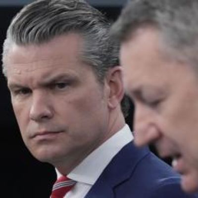 The Latest: Hegseth and Caine say ceasefire between the US and Iran is not over