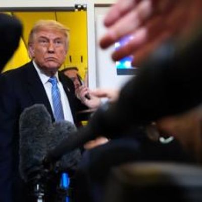 The Latest: Trump tests his economic messaging as Republicans stand up