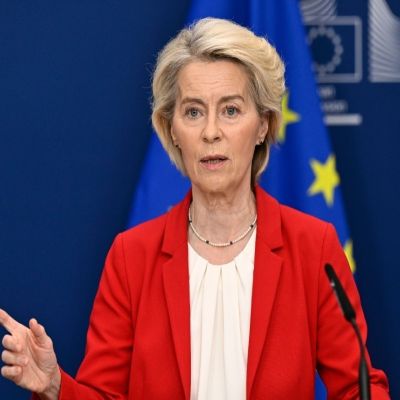 EU chief says Russia has crossed a “red line” over drone incident