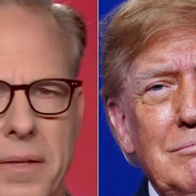 Jake Tapper Hits Trump With Instant Fact-Check After He Plays Dumb About Ramaswamy Ad
