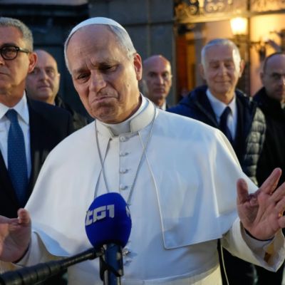 US-born Pope Leo marks July 4 with appeal for compassion toward migrants