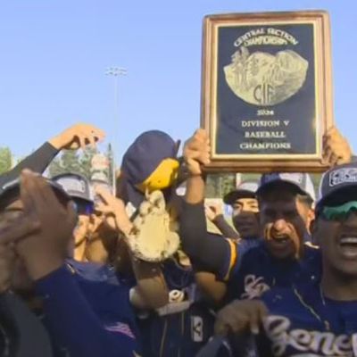 Shafter baseball wins its first section title in 96 years beating No. 1 Torres, 8-0
