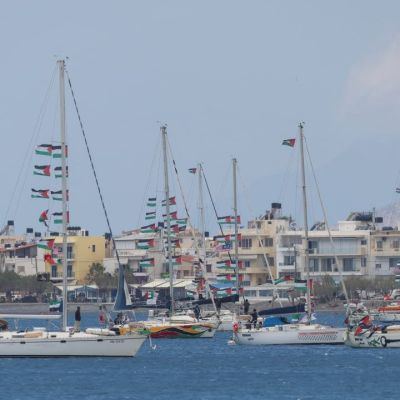 Israeli Navy seizes Gaza-bound flotilla as commandos board boats at sea