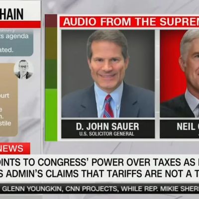 ‘You Do!’ Gorsuch Calls Out Trump Lawyer For Arguing Congress ‘Can Hand Off’ Power to Declare War to President