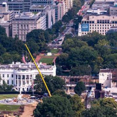 Supreme Court allows ballroom project to continue for now