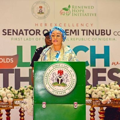 National library project not tied to 2027, N20.4bn raised -First Lady