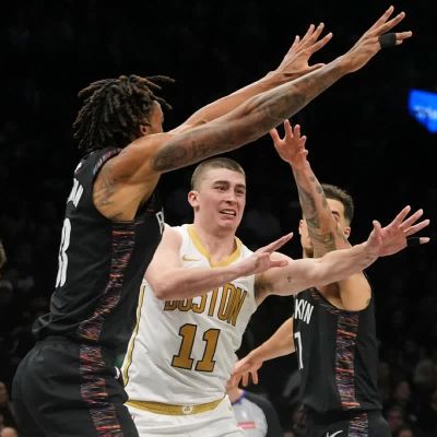 Celtics survive Nets in double overtime