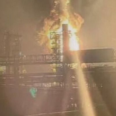 Ukrainian forces strike one of Russia’s largest oil refineries with drones