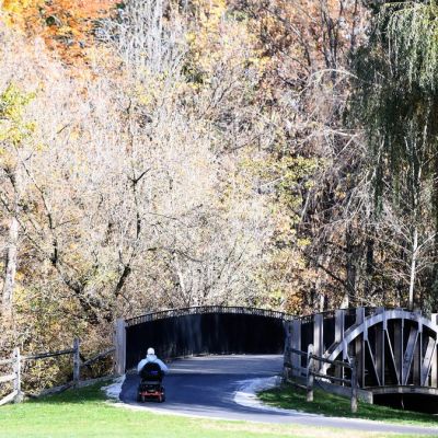 Stark Parks’ newly paved section of Middle Branch Trail aims for accessibility
