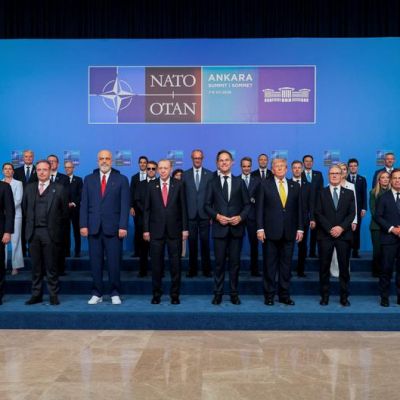 NATO summit wraps up with a display of relative unity