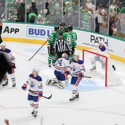 Mikko Rantanen propels Stars to comeback win over Oilers on the Finn’s bobblehead night