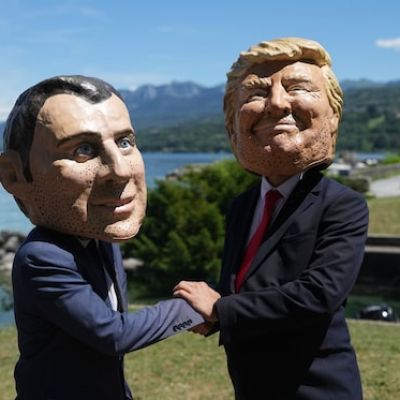Thousands protest G7 in Geneva as world leaders hold summit in nearby France