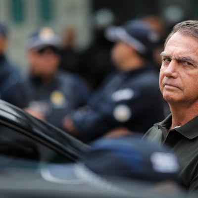 Brazil’s Bolsonaro detained for trying to break ankle bracel