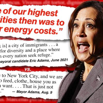 The week in whoppers: Kamala gaslights on energy, Eric Adams changes...