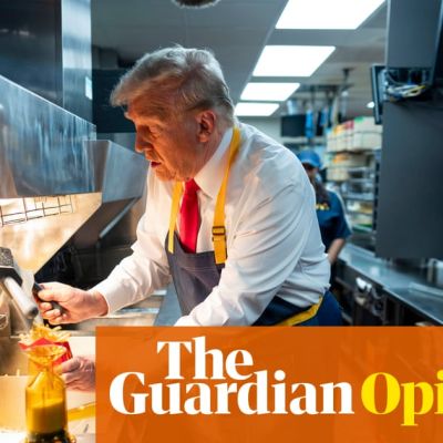 McDonald Trump had a shift serving fries. Will the stunt supersize his base? | Arwa Mahdawi