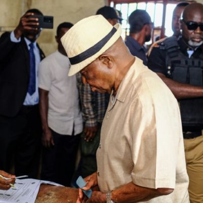 Liberian President George Weah concedes poll defeat to ex VP Boakai