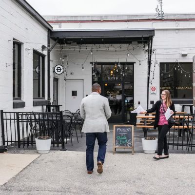 A fourth term for Hogsett? Mayor’s campaign hosts fundraiser. A few protestors came, too.