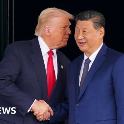 Handshakes and whispers: Trump and Xi’s meeting…in 73 seconds