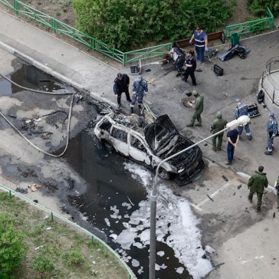 Russia detains Ukrainian suspect in Moscow car bombing