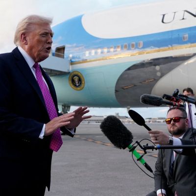 Suspicious hunting stand discovered where Trump leaves Air Force One at PBIA – ExBulletin