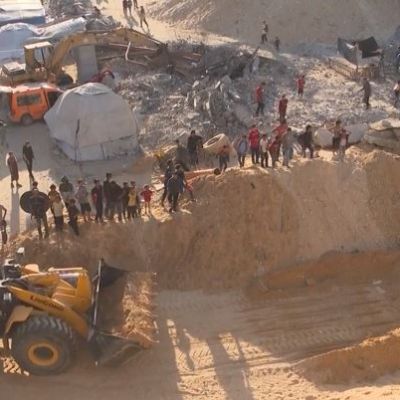 Egypt and Red Cross join search for hostage bodies in Gaza