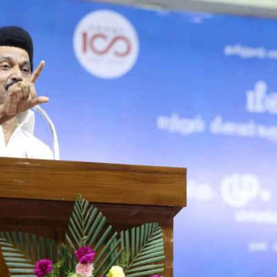 Sekarbabu carries CM’s message on Sathya Sai Babas centenary.