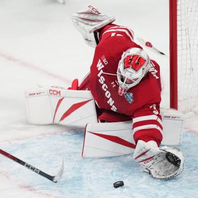 Wisconsin hockey makes most of fast start, sterling goaltending in Frozen Four win