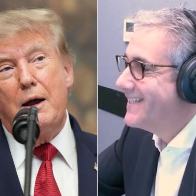 Michael Cohen gushes over ‘boss’ Donald Trump in reunion after bitter eight-year feud – AOL