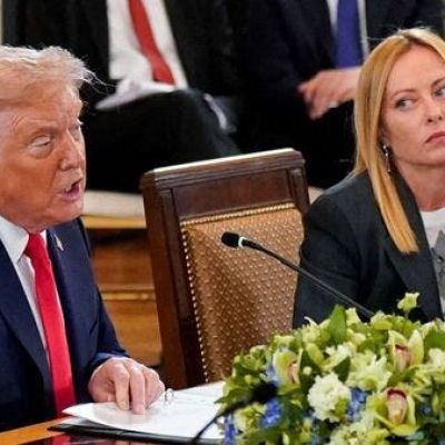 ‘She’s a nice person actually’: Trump on Meloni