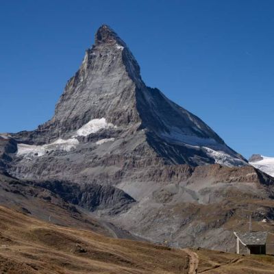 Iconic Matterhorn bare of snow as Swiss glaciers shrink amid record-hot summer